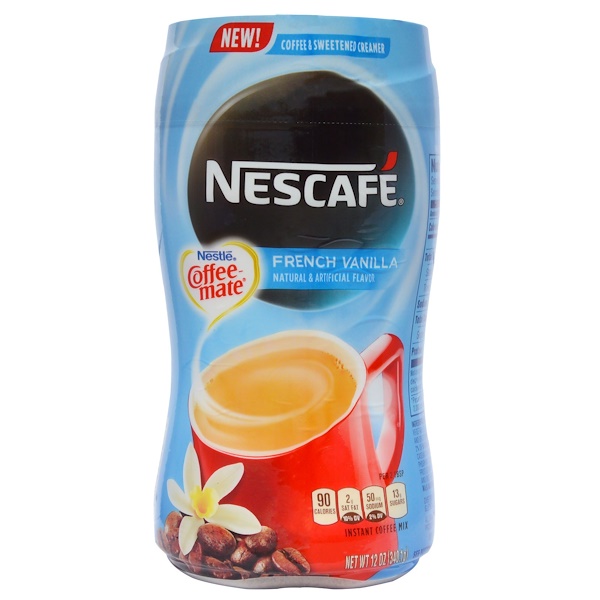 Nescafé, Nestle CoffeeMate, Instant Coffee Mix & Sweetened Creamer