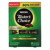 Nescafé, Taster's Choice, Pulverkaffee, entkoffeinierte Hausmischung, 16 Einzelportionen im Paket zu je 0,1 oz (3 g)
