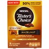 Nescafé, Taster's Choice, Instant-KaffeegetrΣnk, Haselnuss, 16 PΣckchen, je 0,1 oz. (3 g)