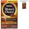 Nescafé, Taster's Choice, Café instantáneo, tostado francés, 5 sobres individuales, 0.1 oz (3 g) c/u