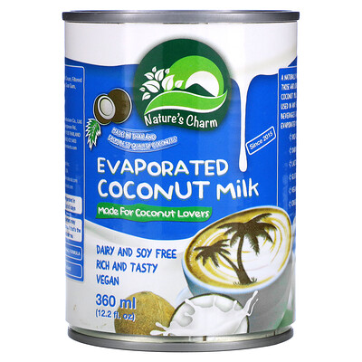 Купить Nature's Charm Сгущенное кокосовое молоко, 360 мл (12, 2 жидк. Унции)