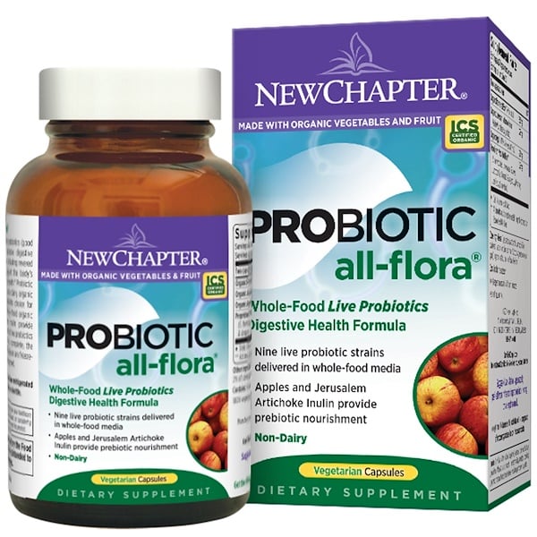 New Chapter, Probiotic All-Flora, 120 Veggie Caps - iHerb