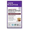 New Chapter, Immune Support, Reishi & Shiitake Mushroom Blend, 60 Vegan Capsules