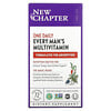 New Chapter, One Daily Every Man's Multivitamin, 72 Vegetarian Tablets