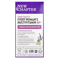 One Daily Every Woman's Multivitamin™, щоденні мультивітаміни для жінок від 40 років, 96 вегетаріанських таблеток