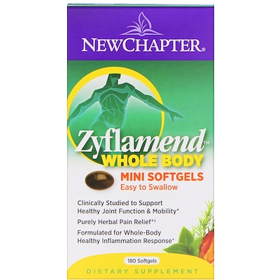 

Zyflamend, Whole Body, 180 Mini Softgels