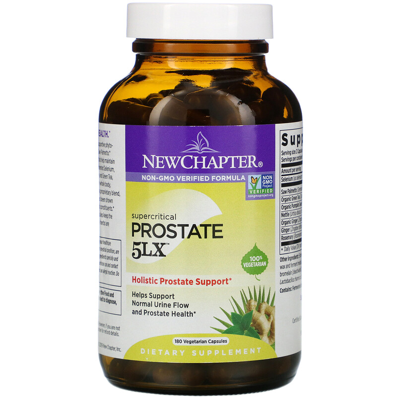 New Chapter Prostate LX Holistic Prostate Support Vegetarian Capsules IHerb