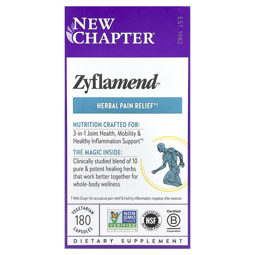New Chapter Zyflamend™, 180 Vegetarian Capsules