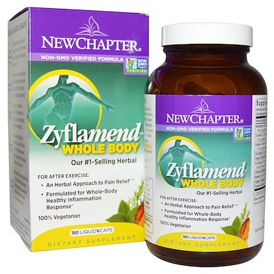 

Zyflamend Whole Body, 180 растительных капсул