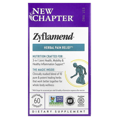 New Chapter Zyflamend™, 60 Vegetarian Capsules