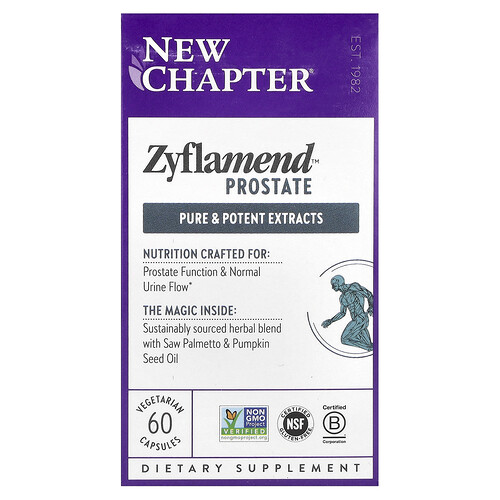 New Chapter Zyflamend™ Prostate, 60 Vegetarian Capsules