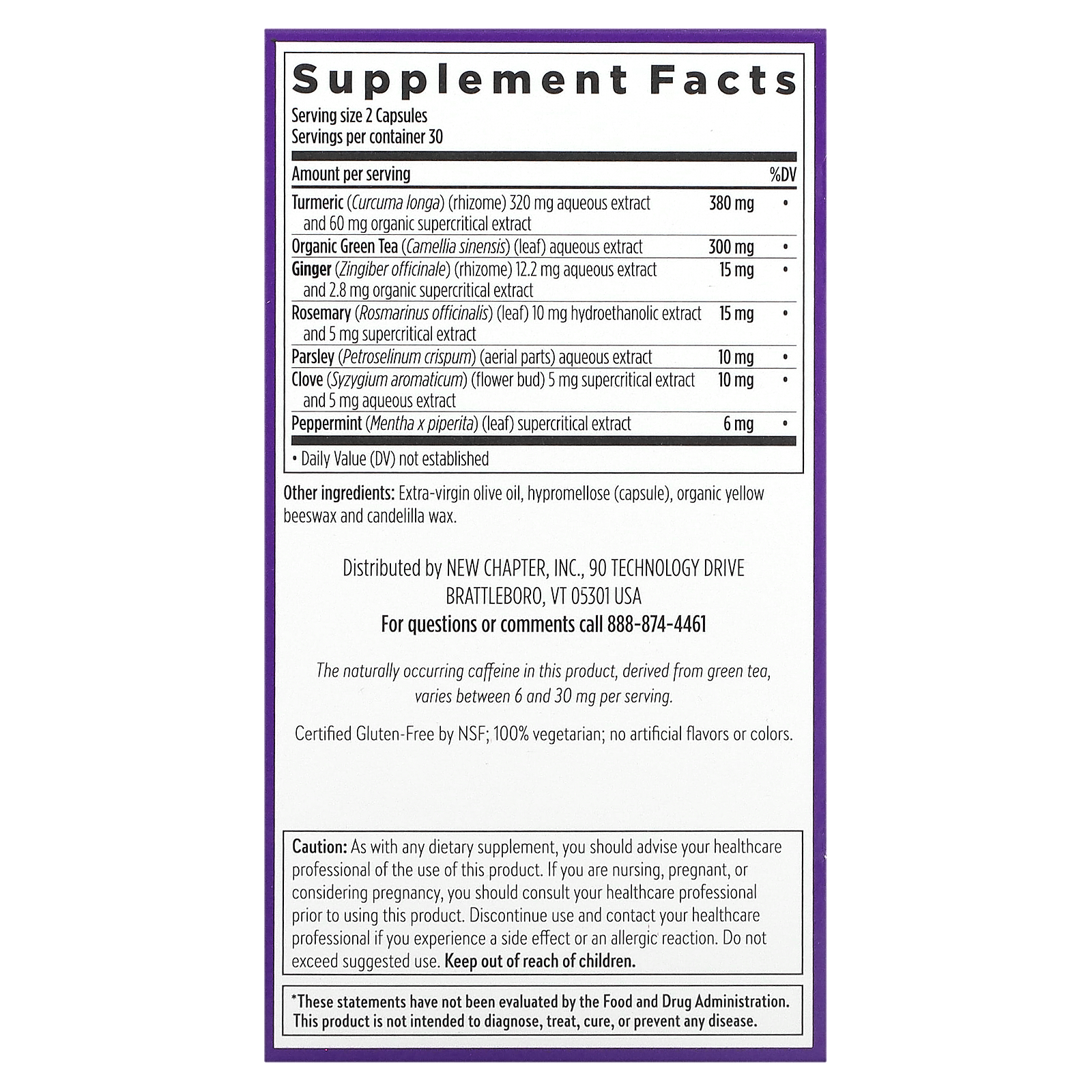 New Chapter, Turmeric Force, Detox Action, 60 Vegetarian Capsules