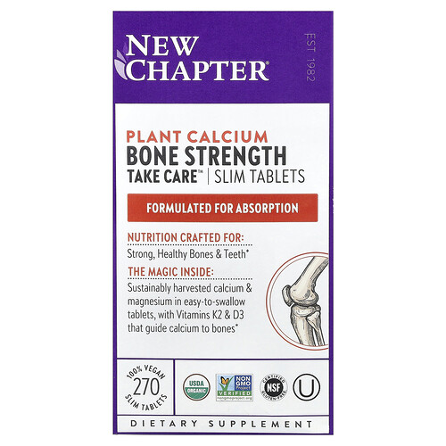 New Chapter Bone Strength Take Care™, 270 Vegetarian Slim Tablets