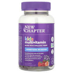 Мультивітаміни для дітей New Chapter Kid's Multivitamin ягідно-цитрусовий смак, 60 жувальних цукерок