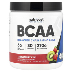 Performance, BCAA, полуниця та ківі, 270 г (9,6 унції)