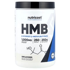 Performance, HMB, без добавок, 250 г (8,9 унції)
