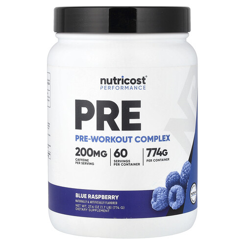 Nutricost, Performance, Pre-Workout Complex, Blue Raspberry, 1.7 lb (774 g)
