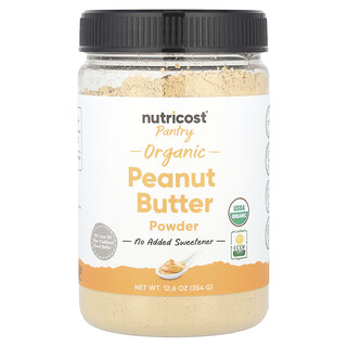 Nutricost, Pantry，有機花生醬粉，12.6 盎司（354 克）
