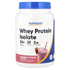 Nutricost, Izolat de proteine din zer, milkshake de căpșuni, 2 lb (907 g)