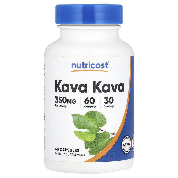 Nutricost Kava Kava, 60 Capsules (175 mg per Capsule)