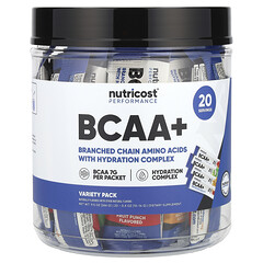 Performance, BCAA +, Variety Pack, 20 пакетиків по 13–14 г (0,5 унції)