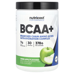 Performance, BCAA+, зелене яблуко, 378 г