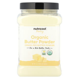 Nutricost, Pantry, Mantequilla orgánica en polvo, 680 g (24,3 oz)