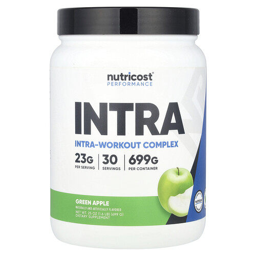 Nutricost Performance, Intra-Workout Complex, Green Apple, 1.6 lb (699 g)