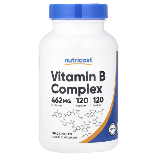 Nutricost Vitamin B Complex, 120 Capsules