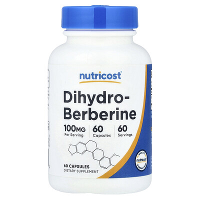 Product Image for Nutricost, Dihydroberberine, 100 mg , 60 Capsules