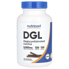 DGL, 5000 мг, 120 капсул