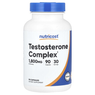 Nutricost, Complexe de testostérone, 90 capsules