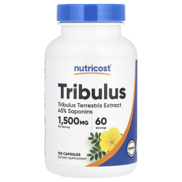 Nutricost Tribulus, 120 Capsules (750 mg per Capsule)