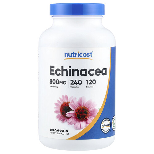 Nutricost Echinacea, 240 Capsules (400 mg per Capsule)