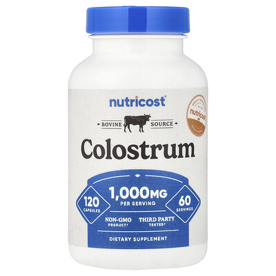 Product Image for Nutricost, Colostrum, 120 Capsules (500 mg per Capsule)