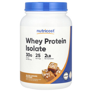 Nutricost, Whey Protein Isolate, Karamel Masin, 2 lb (907 g)
