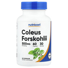 Coleus Forskohlii, 60 капсул (250 мг в 1 капсулі)