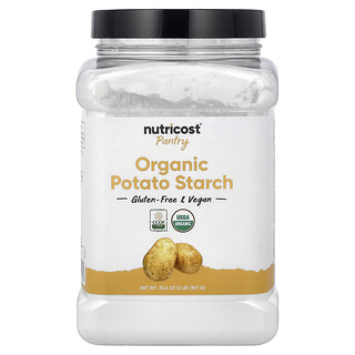 Nutricost, パントリー、オーガニック ポテトスターチ、907g（32.4オンス）