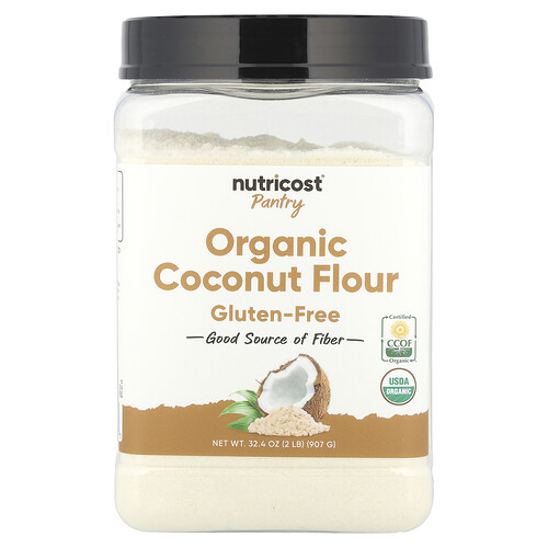 Nutricost Pantry, Organic Coconut Flour, 32.4 oz (907 g)