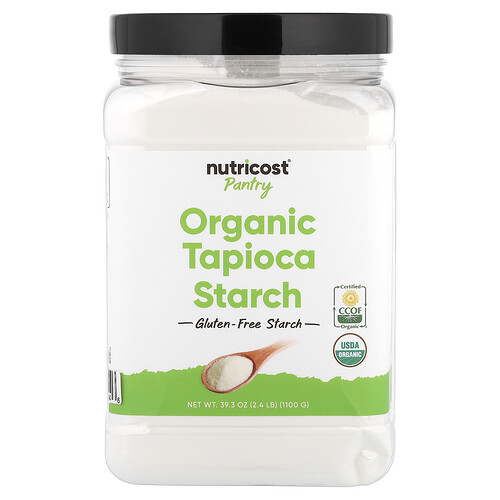 Nutricost, Pantry, Organic Tapioca Starch, 39.3 oz (1,100 g)