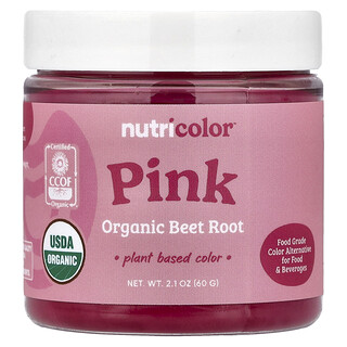 Nutricost, Nutricolor™，粉色有机甜菜根，2.1 盎司（60 克）