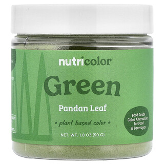 Nutricost, Nutricolor™, Hoja de pandan verde, 50 g (1,8 oz)