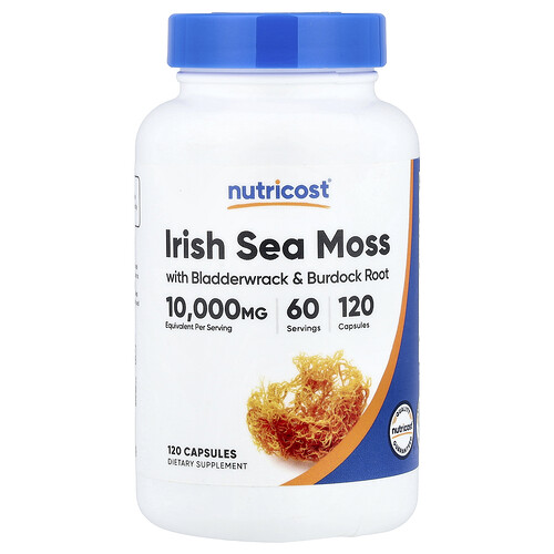 Nutricost Irish Sea Moss, 120 Capsules