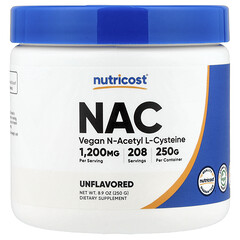 NAC, без ароматизаторів, 250 г (8,9 унції)