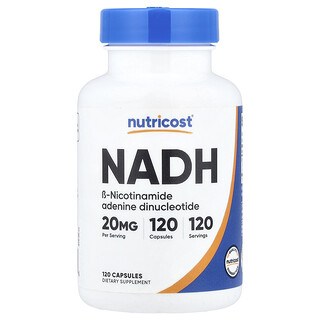 نوتريكوست‏, NADH ، 20 ملجم ، 120 كبسولة