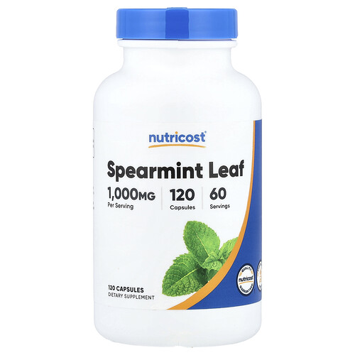 Nutricost Spearmint Leaf, 120 Capsules (500 mg per Capsule)