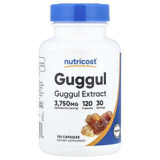 Nutricost, Extrait de guggul, 120 capsules (93,75 mg par capsule)