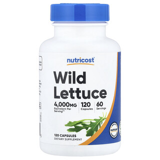 Nutricost, Alfaga Silvestre, 120 Cápsulas (80 mg por Cápsula)