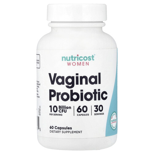 Nutricost Women, Vaginal Probiotic, 60 Capsules