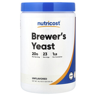 Nutricost, Brewer's Yeast, Unflavored, 16.2 oz (454 g)